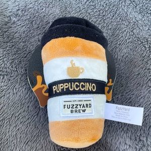 Puppuccino  Plush Squeaky Toy